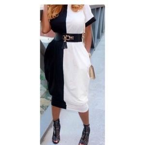 SOLD "New" Color Block Dress